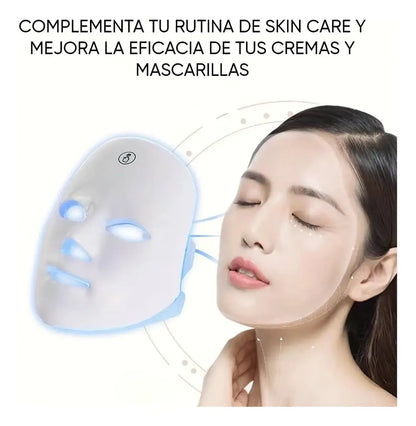 Máscara LED complementa tu rutina de skin care