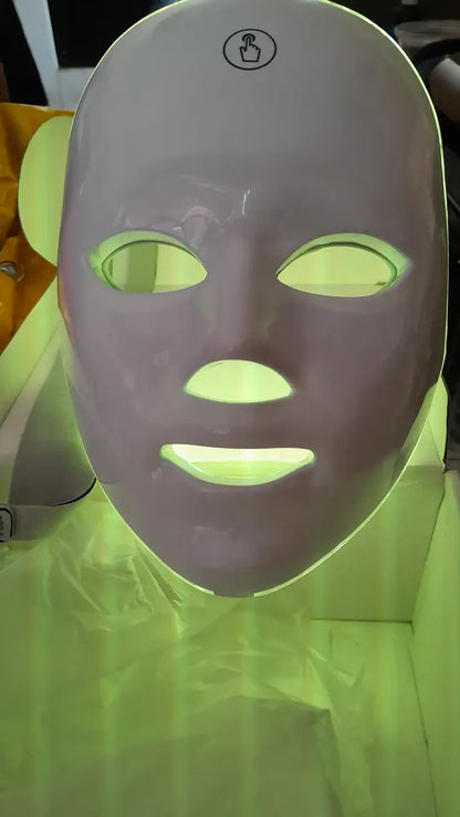Máscara facial LED terapia de luz